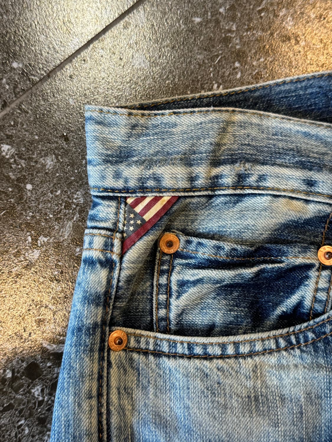 폴로 데님 앤 서플라이 디스트로이드 진 상품이미지1