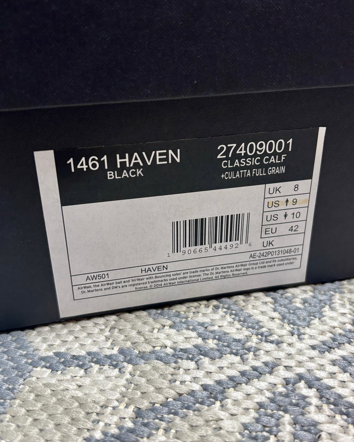 (270) 닥터마틴 x HAVEN 1461 MIE 블랙 상품이미지10