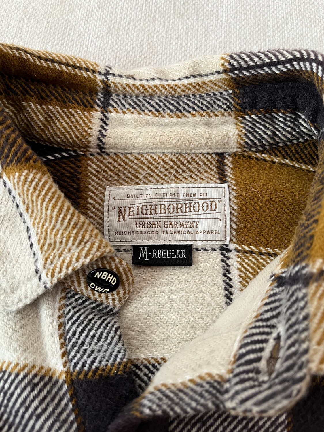 네이버후드 14fw 럼버 셔츠 상품이미지3