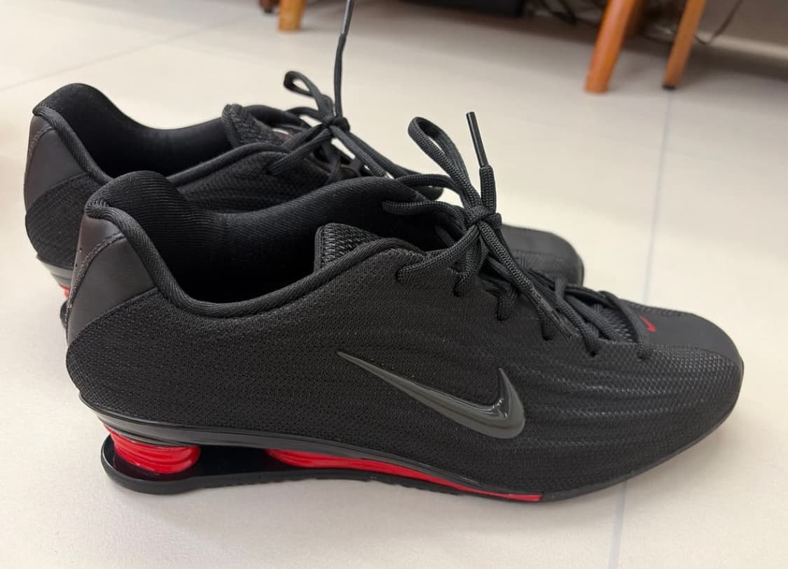 [270] (W) 나이키 샥스 Z 블랙 유니버시티 레드 상품이미지3