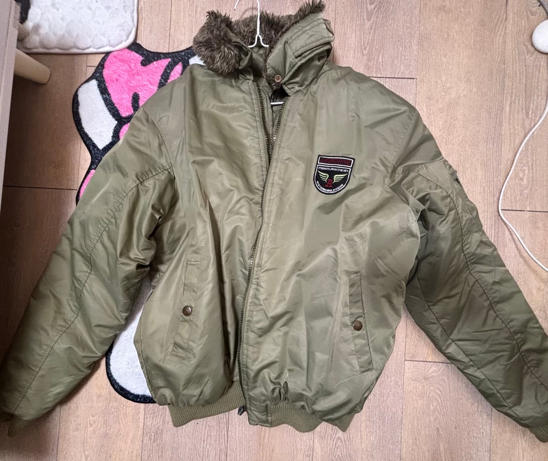 빈티지 카고 항공패딩 상품이미지1