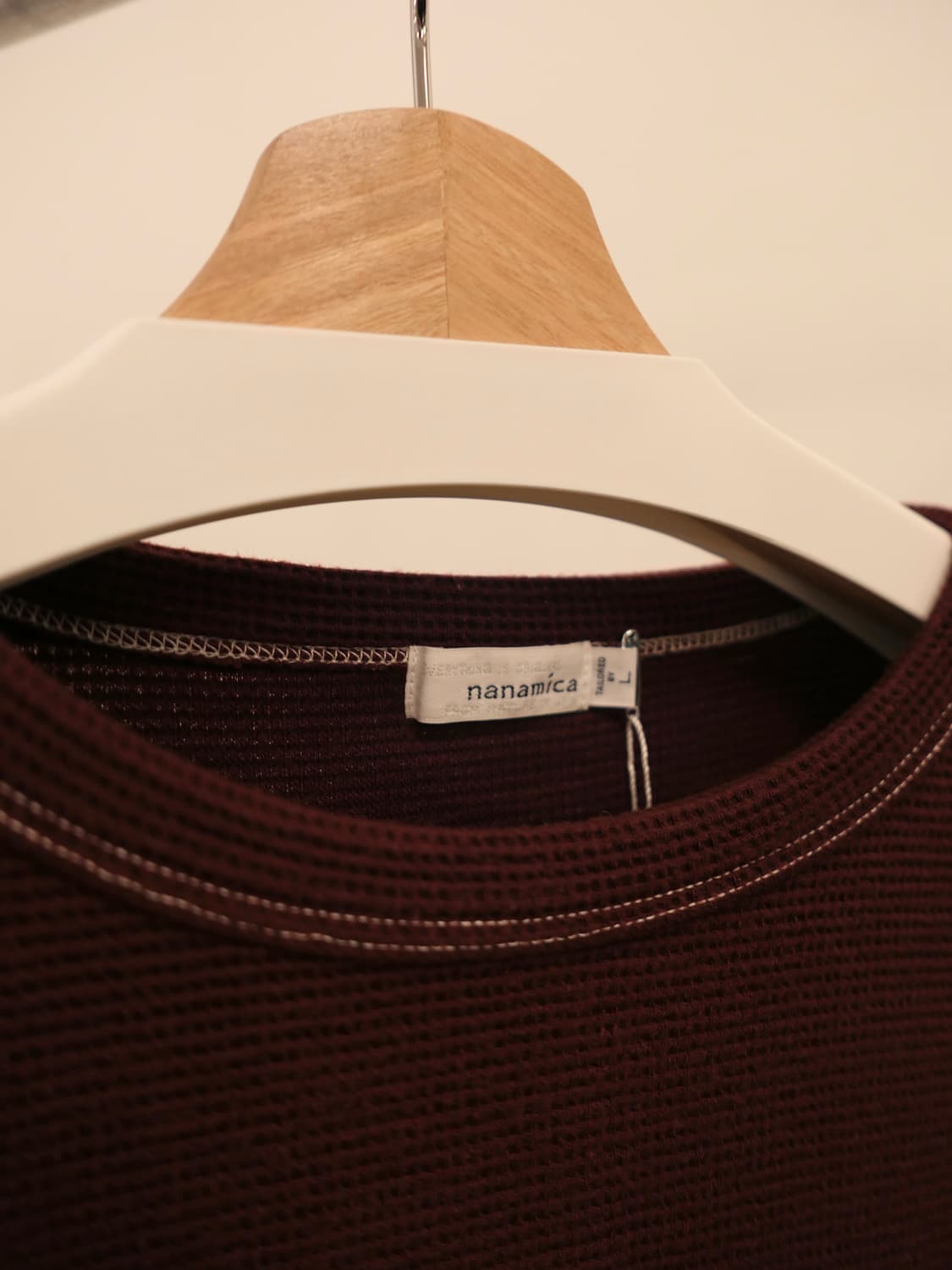 나나미카 와플 롱슬리브 상품이미지3