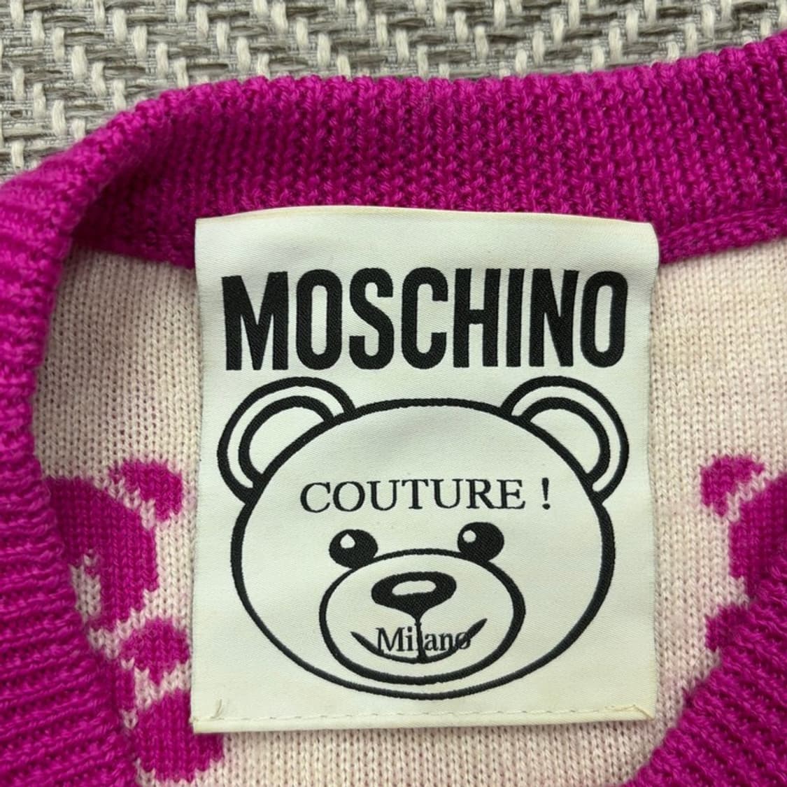 모스키노 베어 울 니트 v2302 상품이미지7