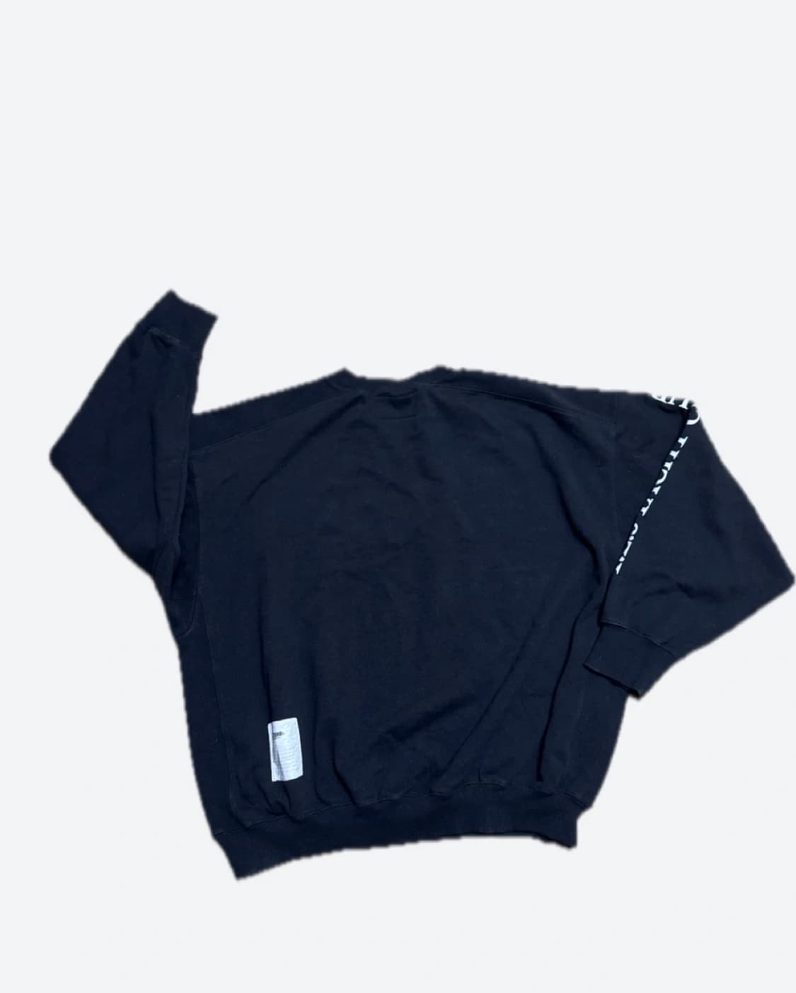 YESEYESEE 맨투맨 검정 상품이미지3