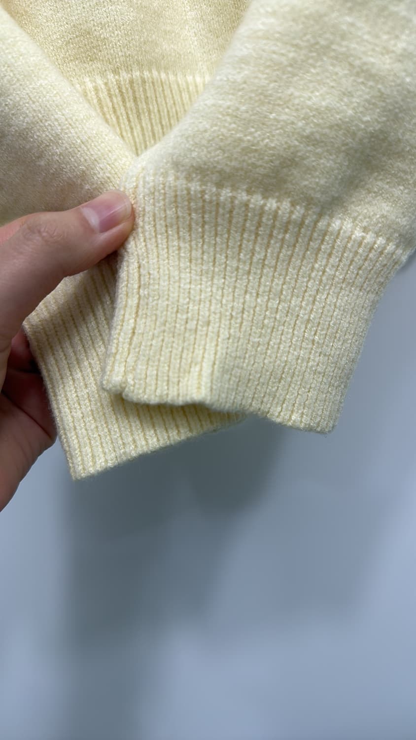 피터앤웬디 포근 울 가디건 레몬 상품이미지5