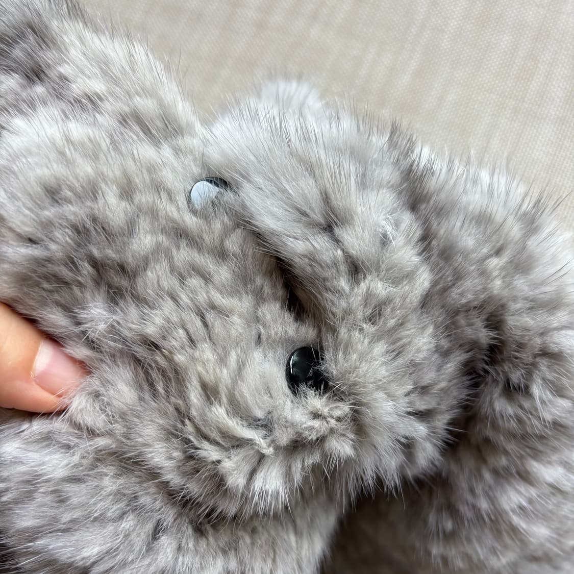 천연 밍크 워머 목도리 그레이 상품이미지9