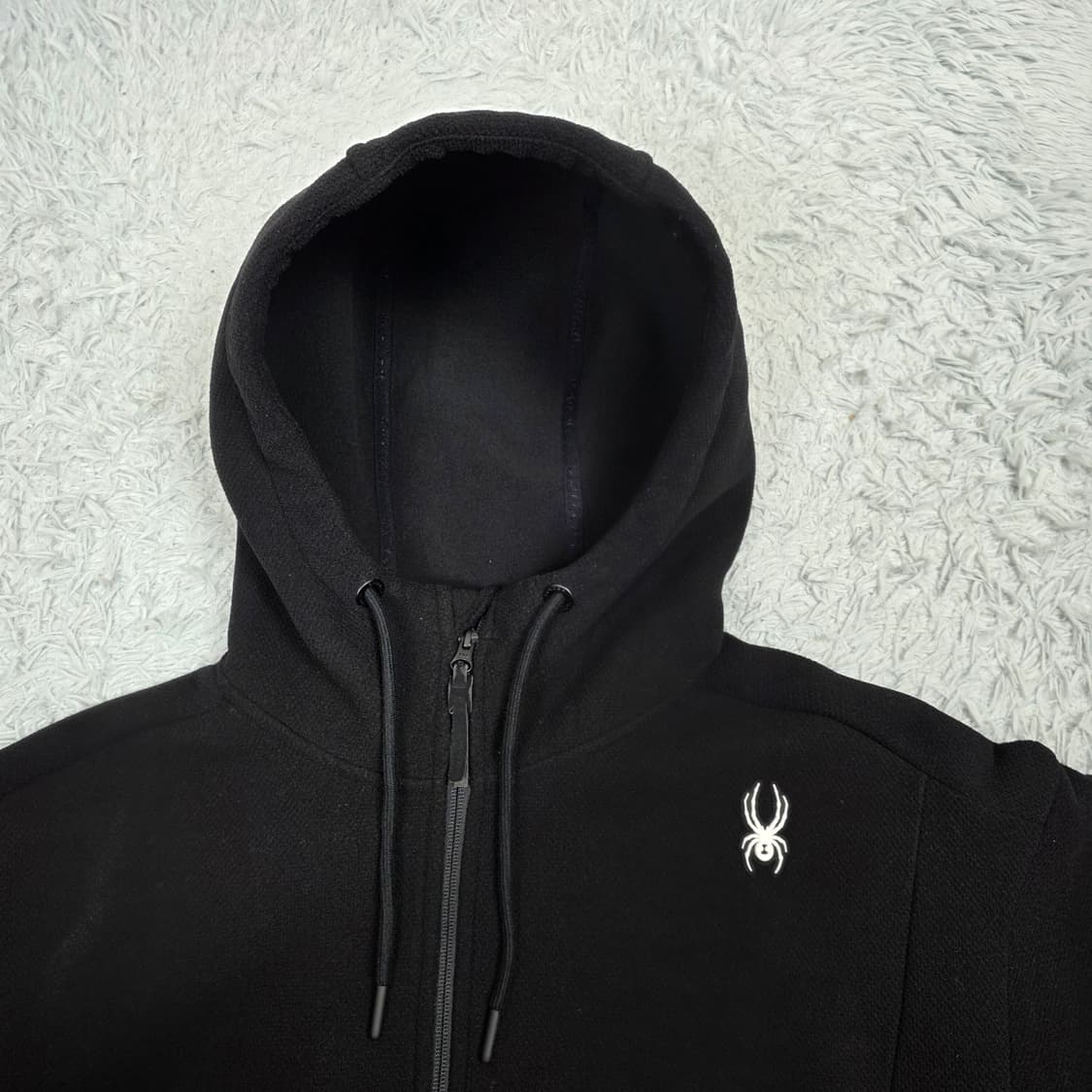 스파이더 남성 라이프스타일 스웻 본딩 후드집업 XL 상품이미지4