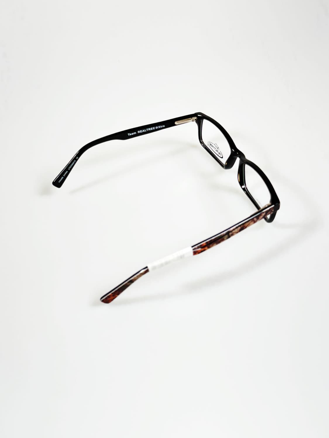 TEAM REALTREE 블랙 리얼트리 뿔테 스퀘어 빈티지 안경 상품이미지4