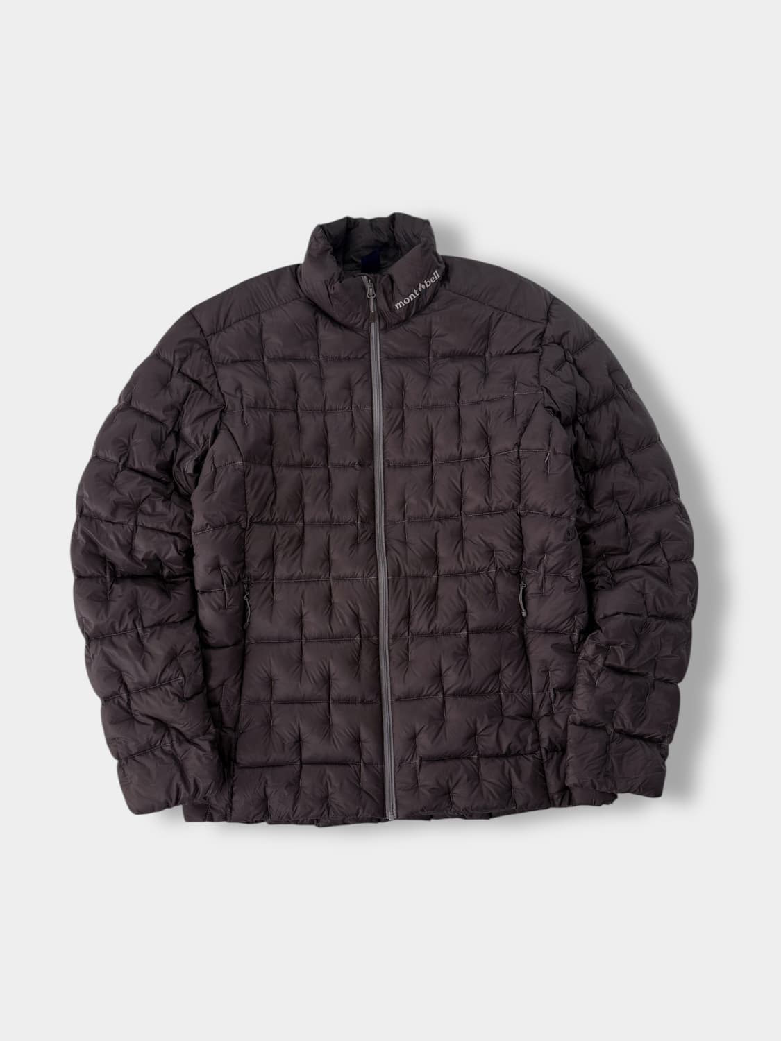 몽벨 브라운 구스다운 경량 패딩 상품이미지1