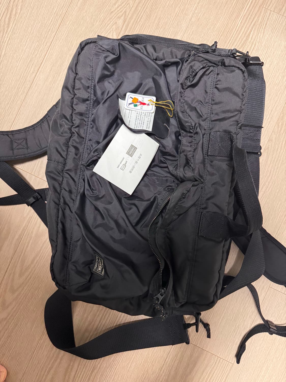 요시다 포터 포스 3way 브리프 케이스 블랙 상품이미지1