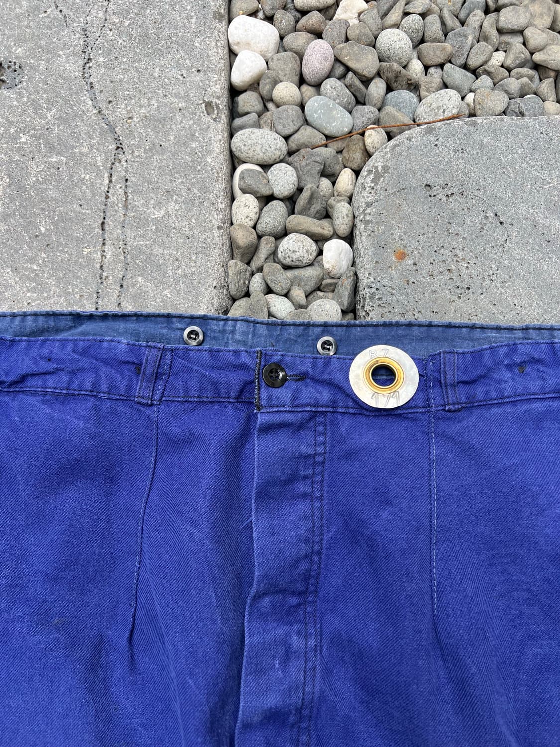 (37인치) OLD VINTAGE FADED BLUE 프렌치워크팬츠 상품이미지6