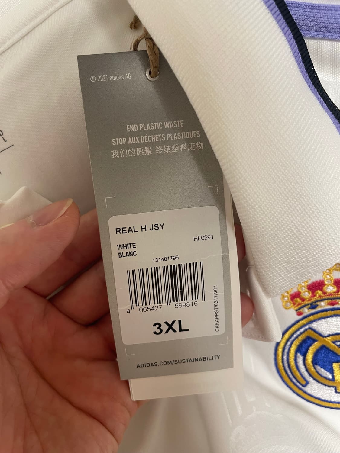 22-23 레알 마드리드 RÜDIGER 새상품 상품이미지3