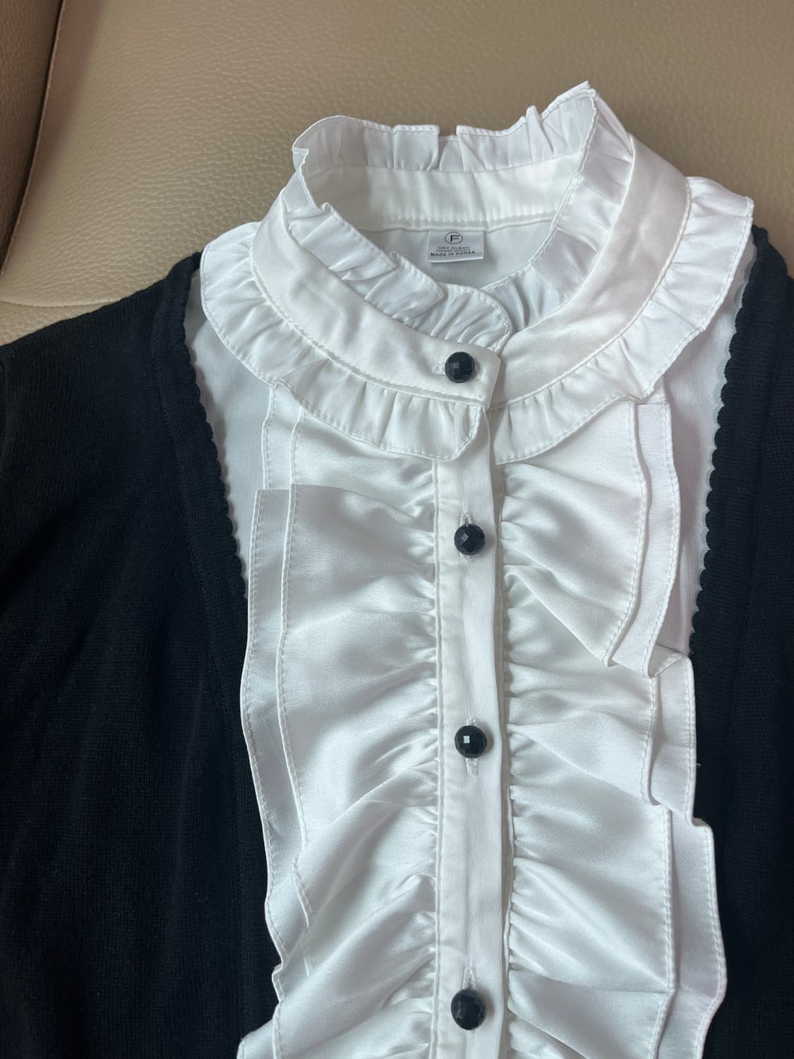 빈티지 프릴 가디건 상품이미지1