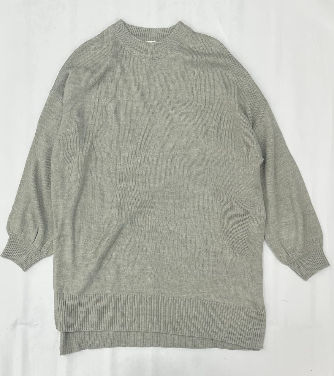 🍓나나의 머플러 러블리 데이트 코디세트🍓 니트 롱스커트 호피 히메  상품이미지3