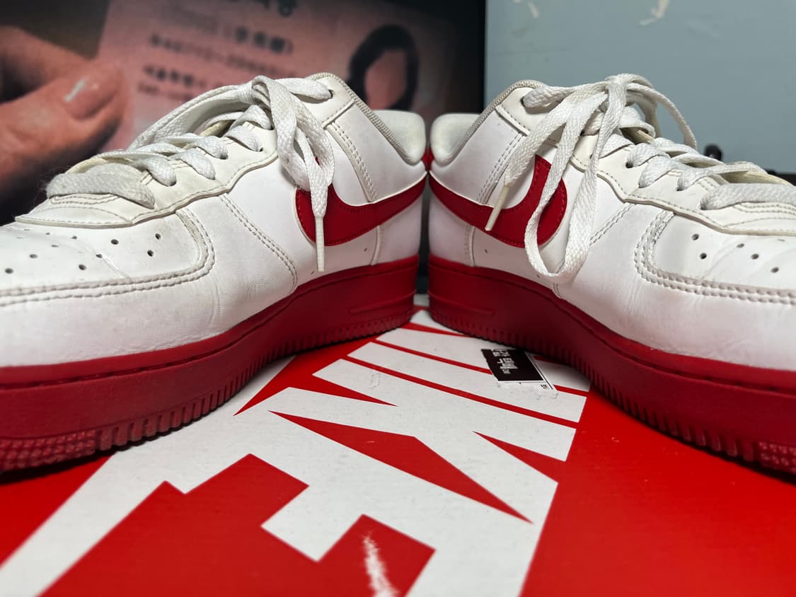 나이키 에어포스 레드 260 상품이미지5