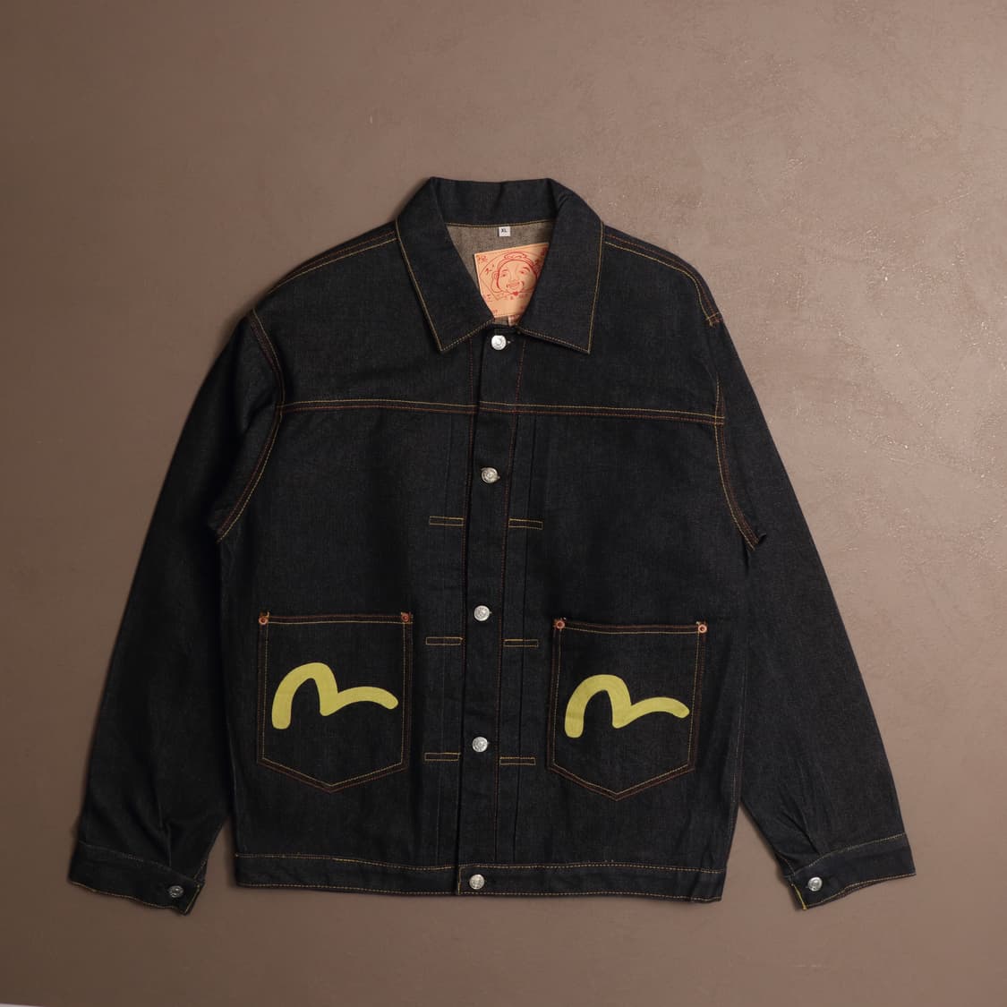 00's 에비수 로고 프린팅 데님 자켓 A1686 상품이미지1