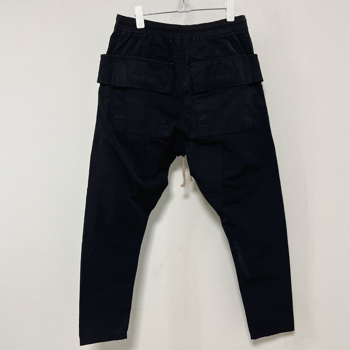 릭오웬스 14FW 다크쉐도우 태권도 카고 팬츠 블랙 상품이미지3