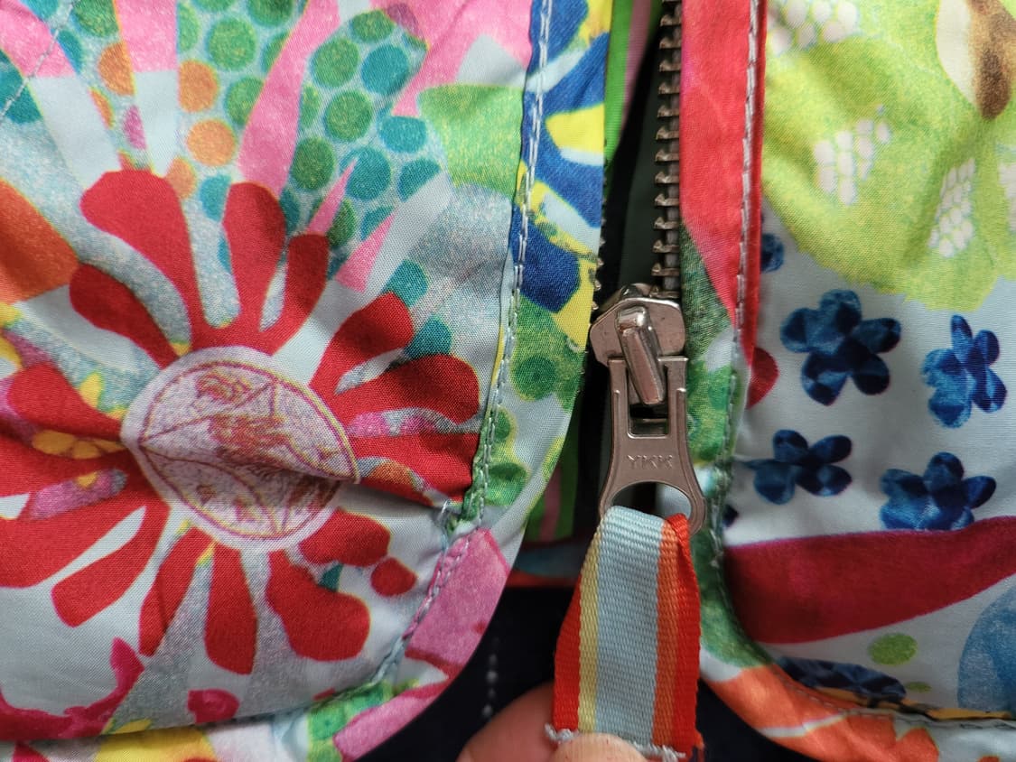 오일릴리 정품 플라워 패턴 후드 패딩 조끼 상품이미지8