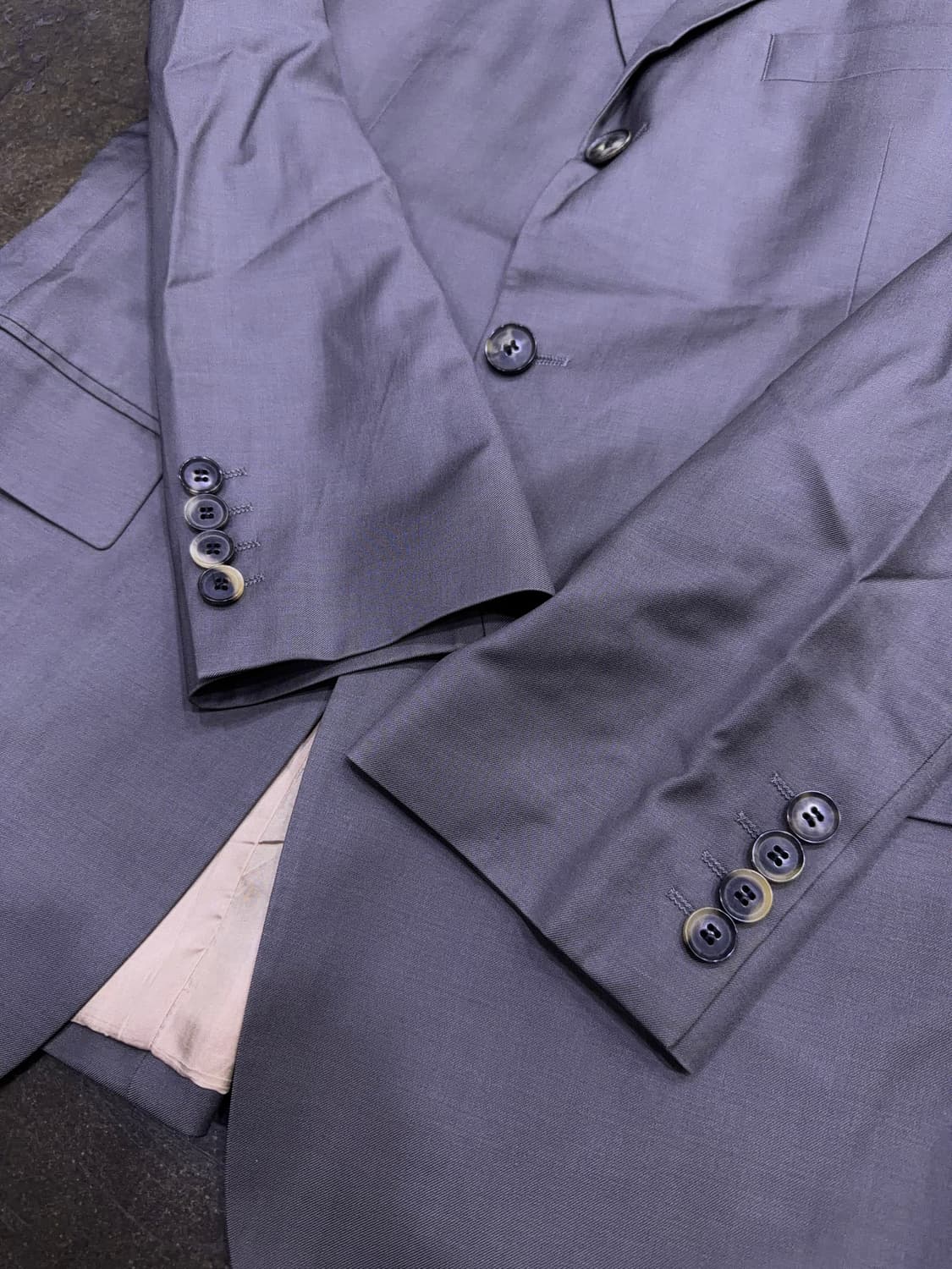 휴고보스 싱글 3버튼 블레이저 그레이 자켓 100 상품이미지5