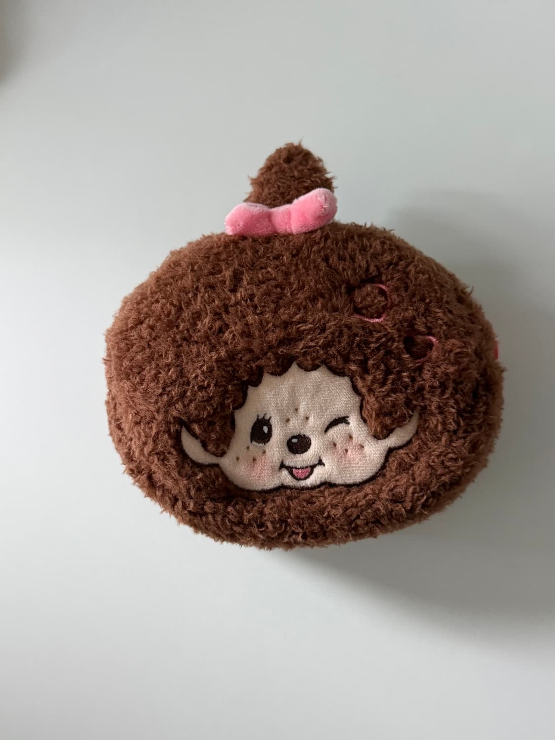 몬치치 걸 리본 얼굴 페이스 화장품 파우치 상품이미지1