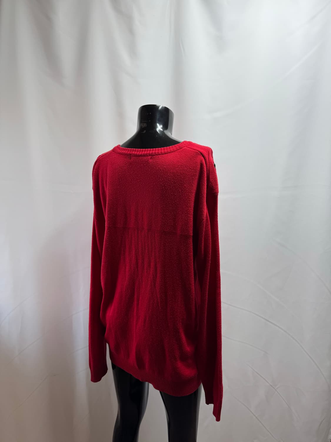 bean pole / 빈폴 버튼 브이넥 니트 상품이미지3