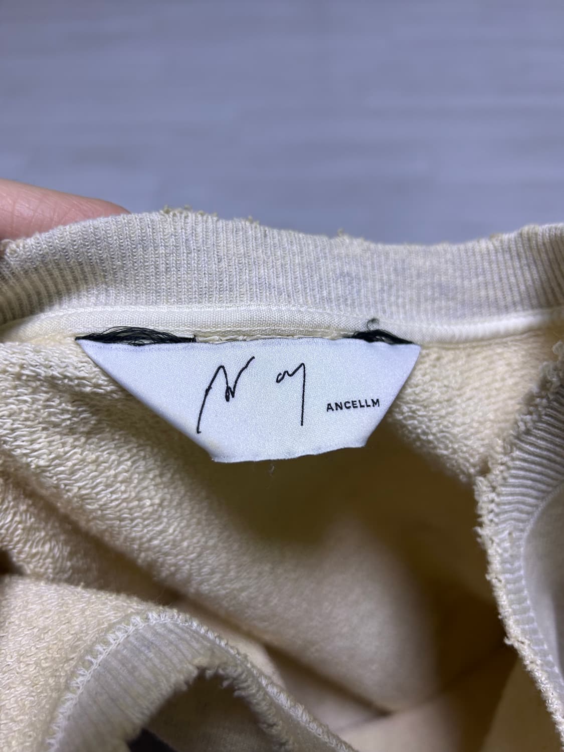 안셀름 마블링 스웻  상품이미지6