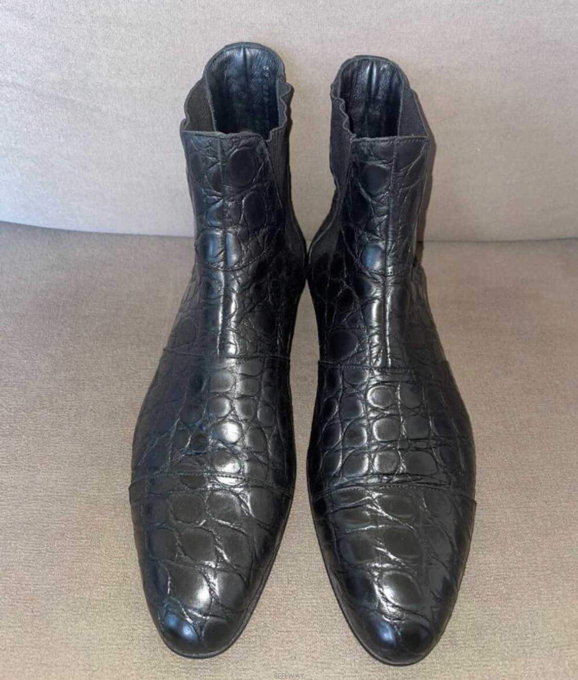 조르지오 아르마니 첼시부츠(크로커다일 스킨-악어가죽)42사이즈-해외발송 상품이미지3