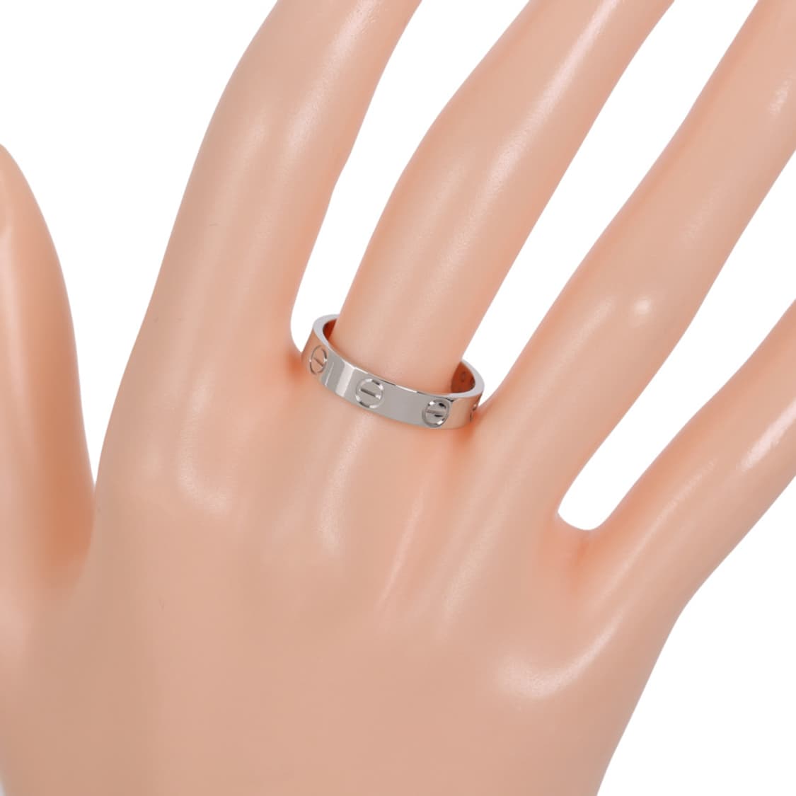 까르띠에 러브링 화이트골드 웨딩링 결혼반지 WG 러브반지 49호 상품이미지7