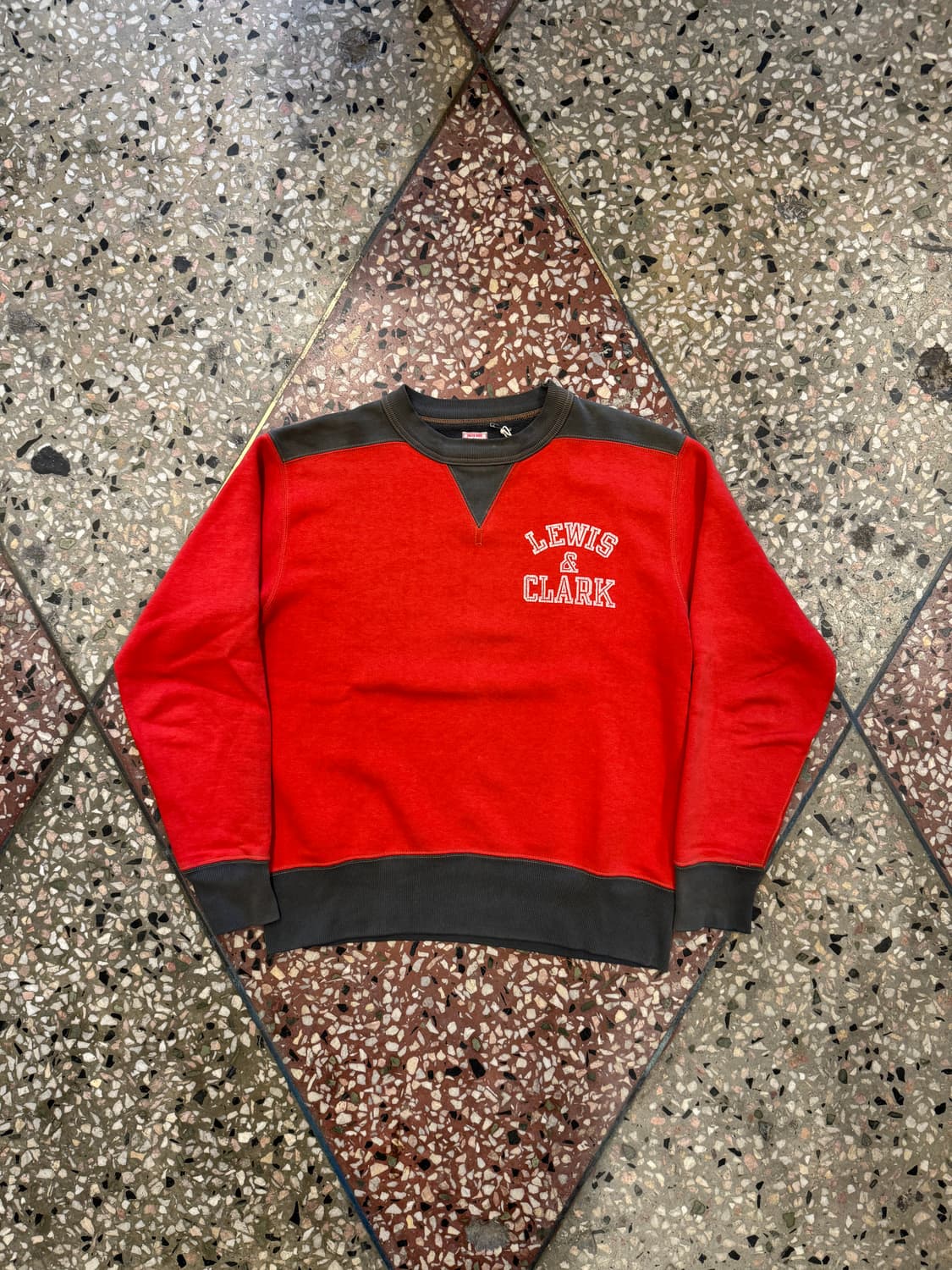 쿠쉬맨 Lewis & Clark 투톤 스웻 (L) 상품이미지1