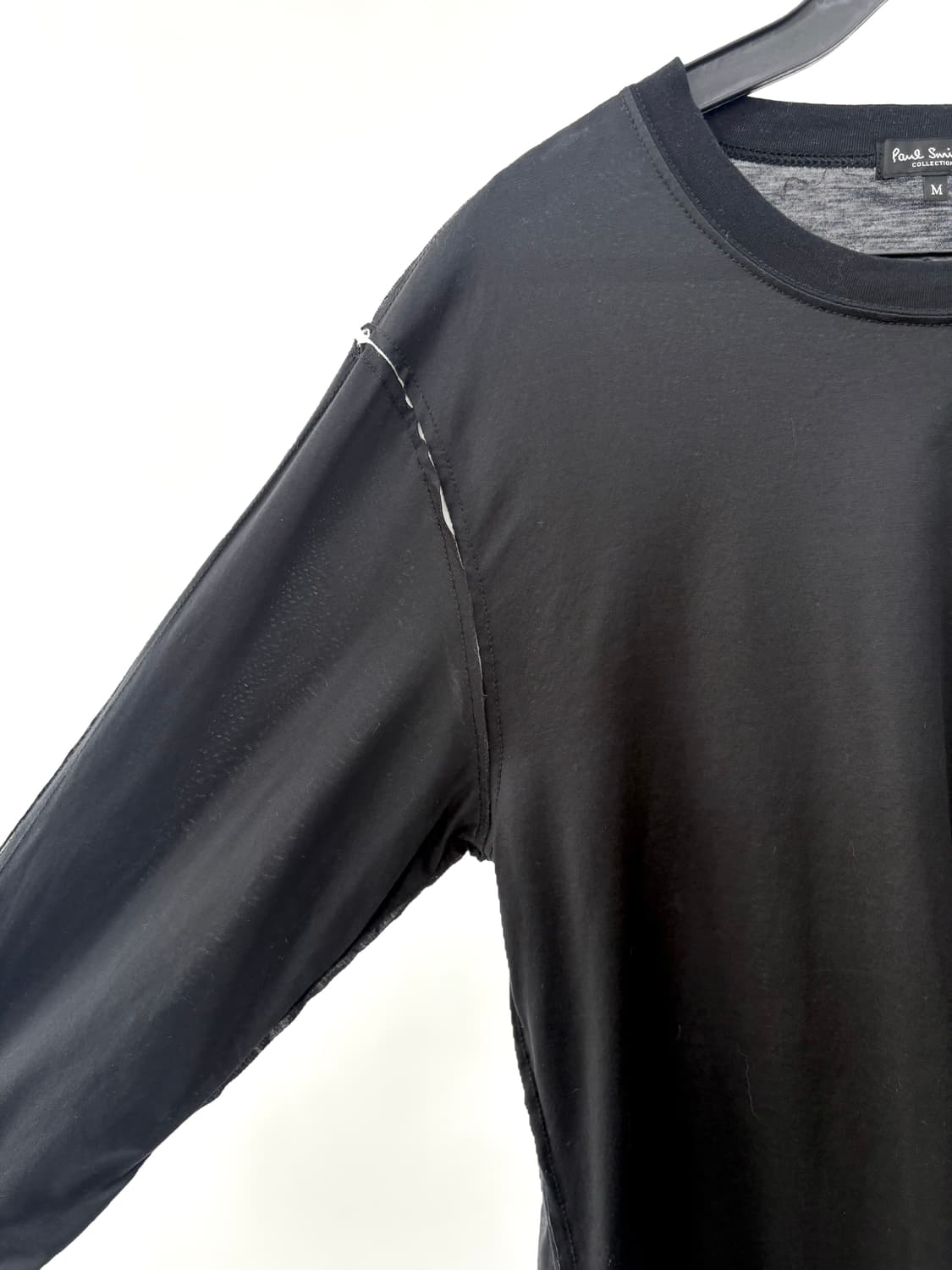 폴스미스 미니멀 블랙 롱슬리브 티셔츠 상품이미지3