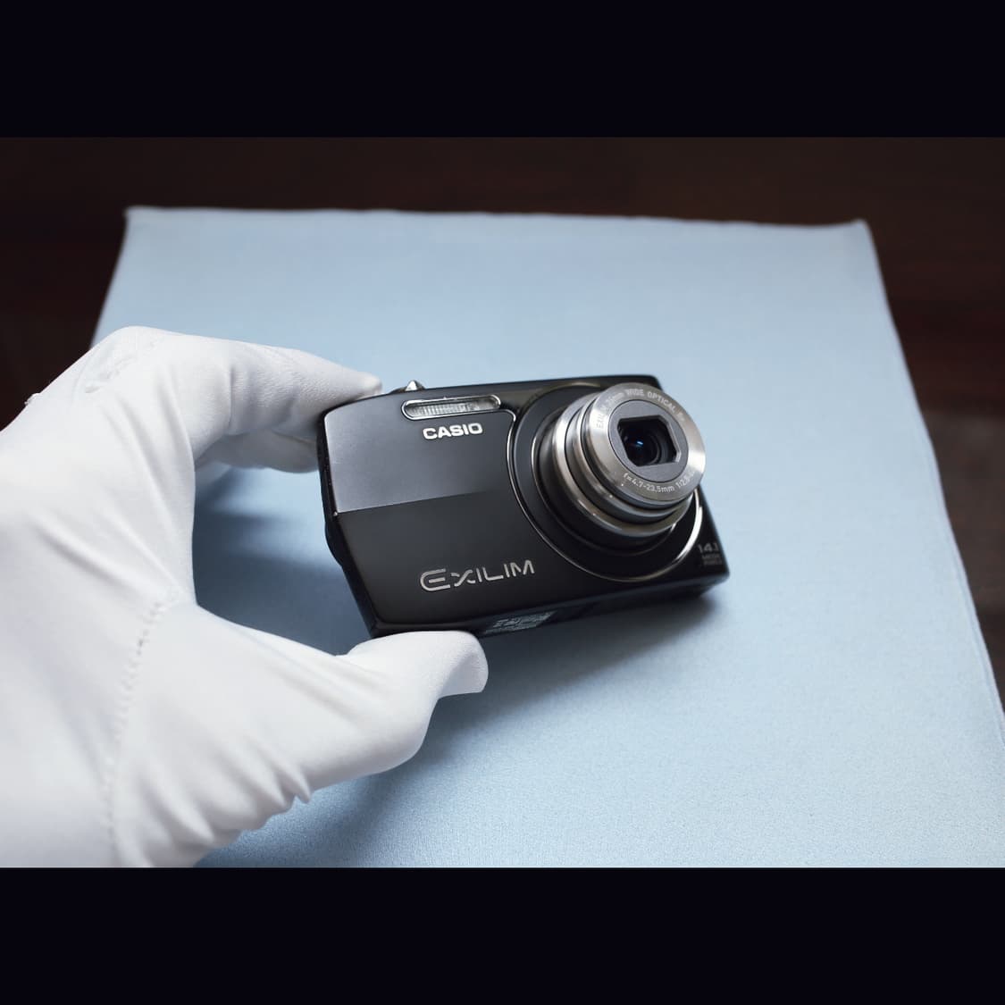 레어<A+급><아일릿모카> 카시오 엑슬림 z2300 블랙 빈티지 디카 상품이미지4