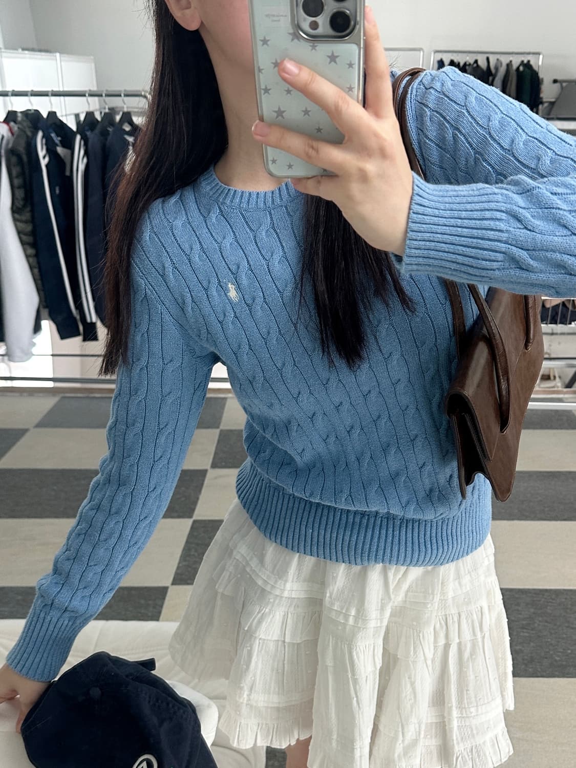 폴로 랄프로렌 스카이 케이블 니트  상품이미지1