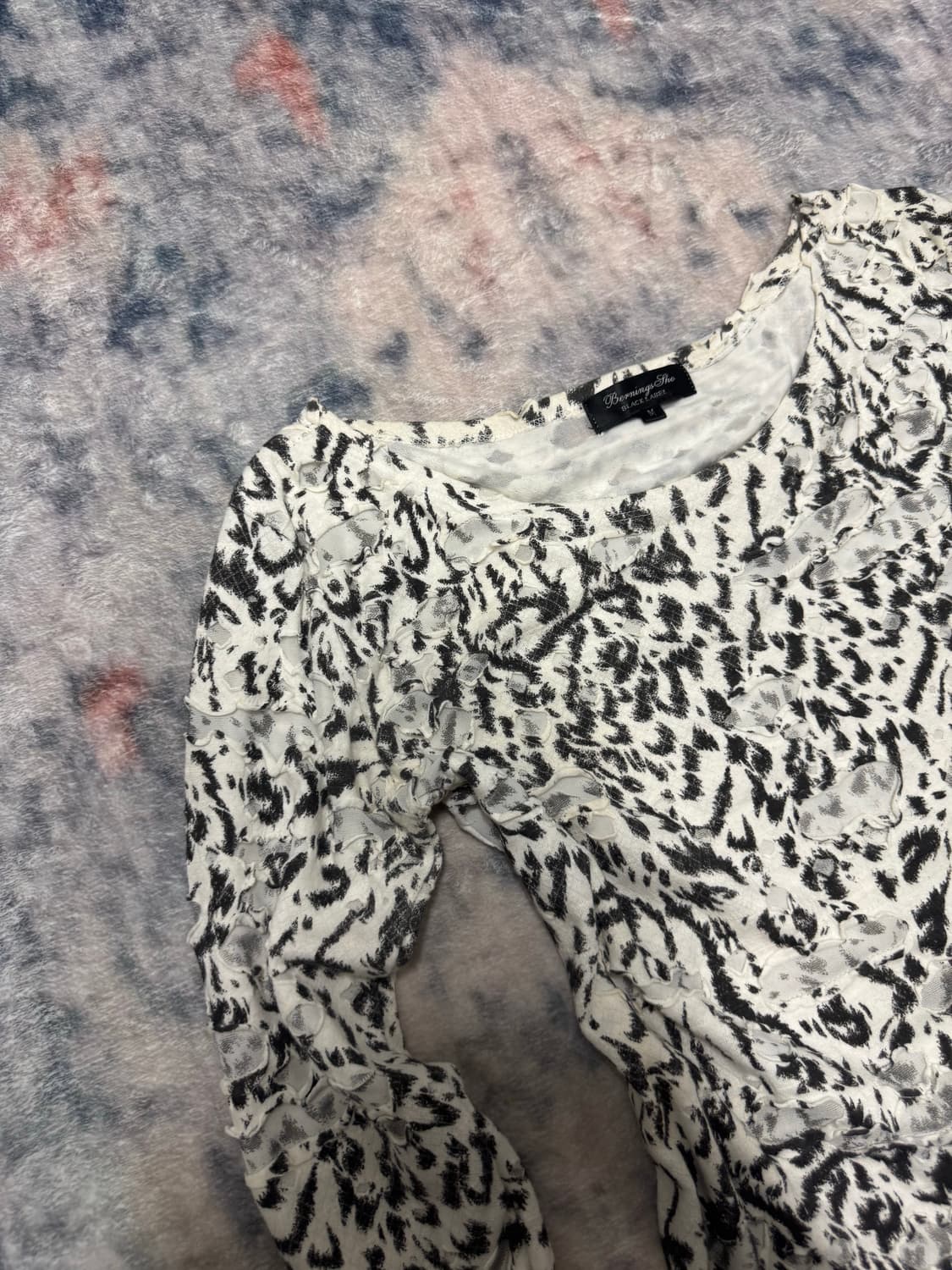 Bernings sho 00s archive white leopard c 상품이미지3