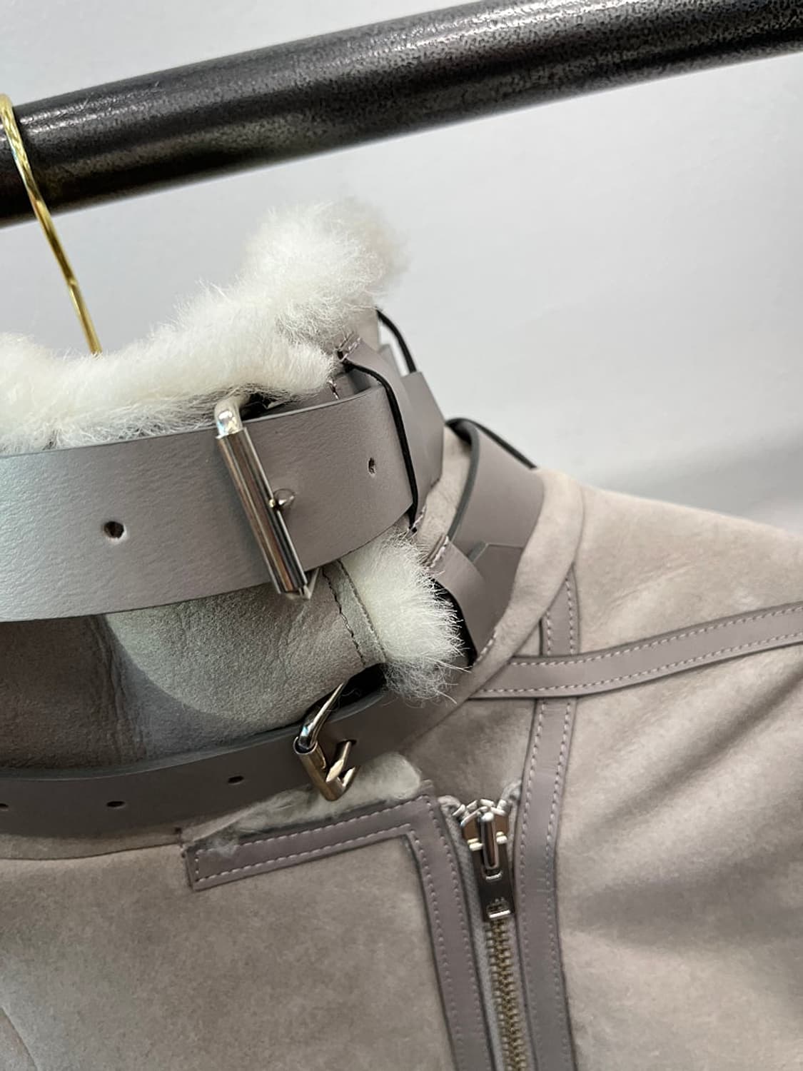 여) 이로 리얼가죽 무스탕  상품이미지8