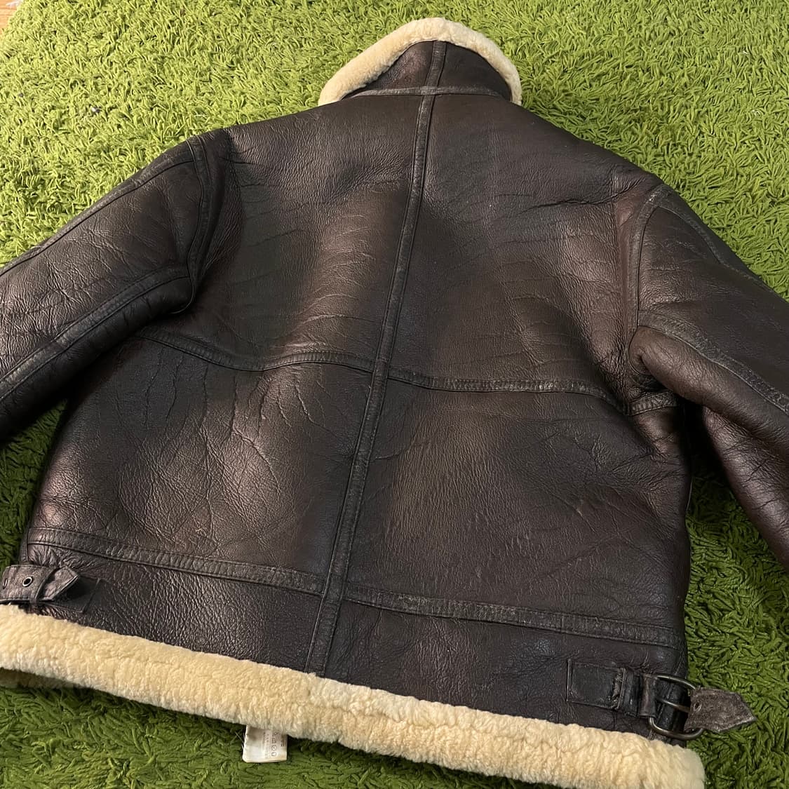 빈티지 양가죽 b-3 무스탕 자켓 상품이미지3