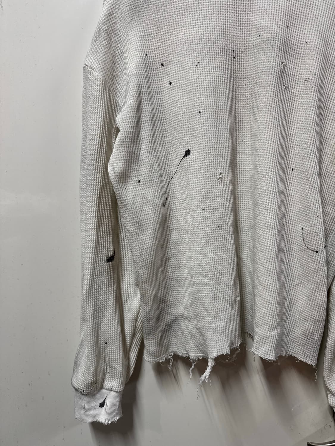 빈티지 와플 긴팔 상품이미지6