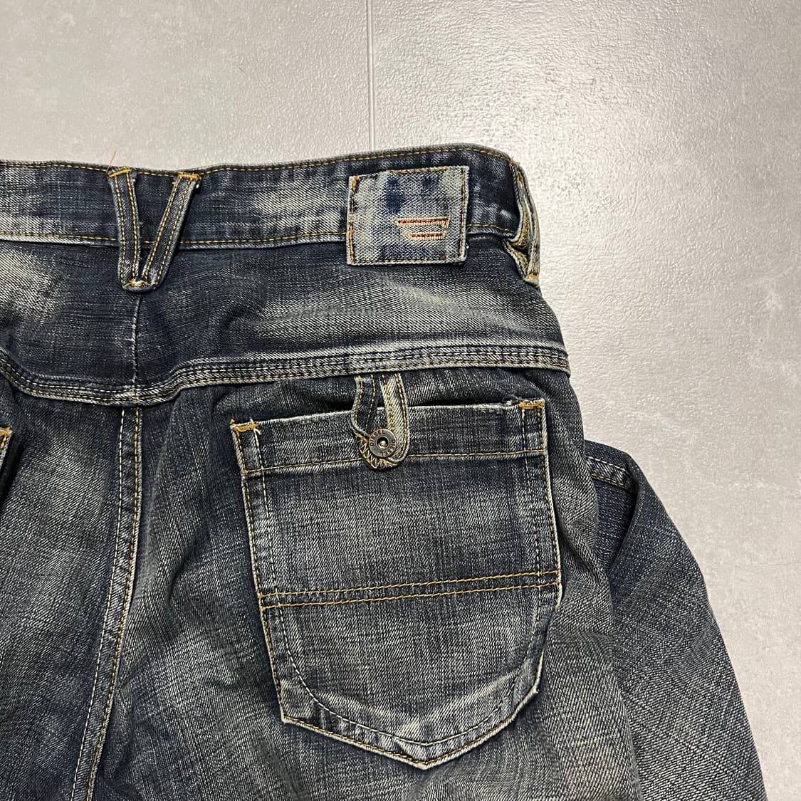 디젤 빈티지 워싱 청바지 30 상품이미지3
