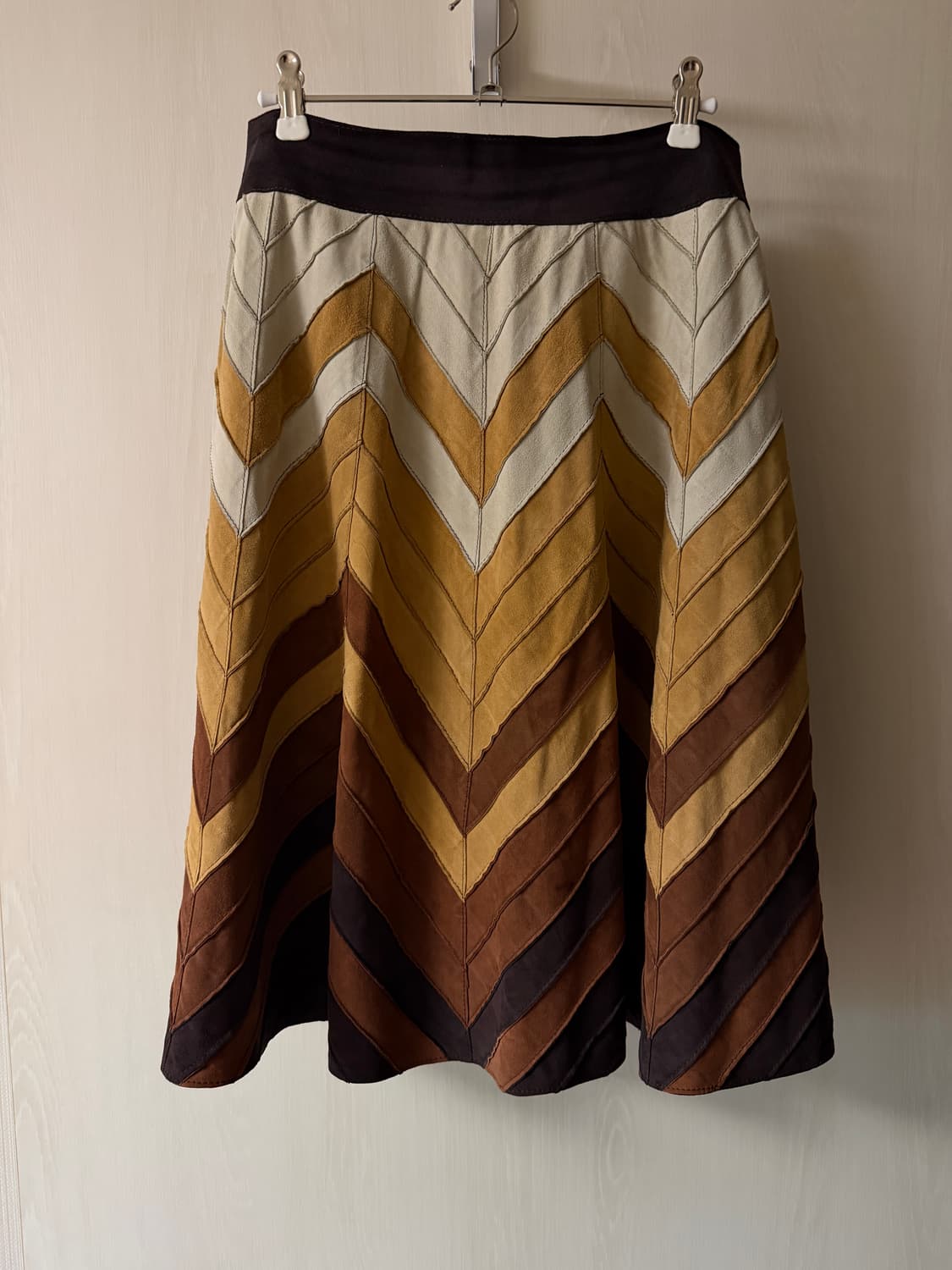 TRUSSARDI 트루사디 스웨이드 스커트 빈티지 상품이미지2