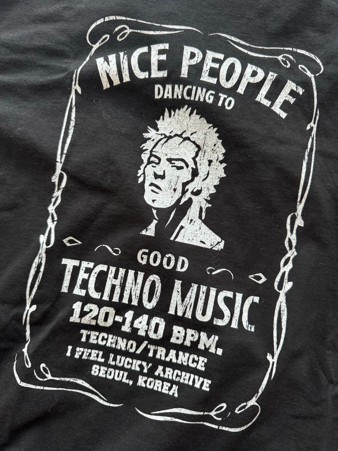 vintage printed T-shirt 상품이미지2