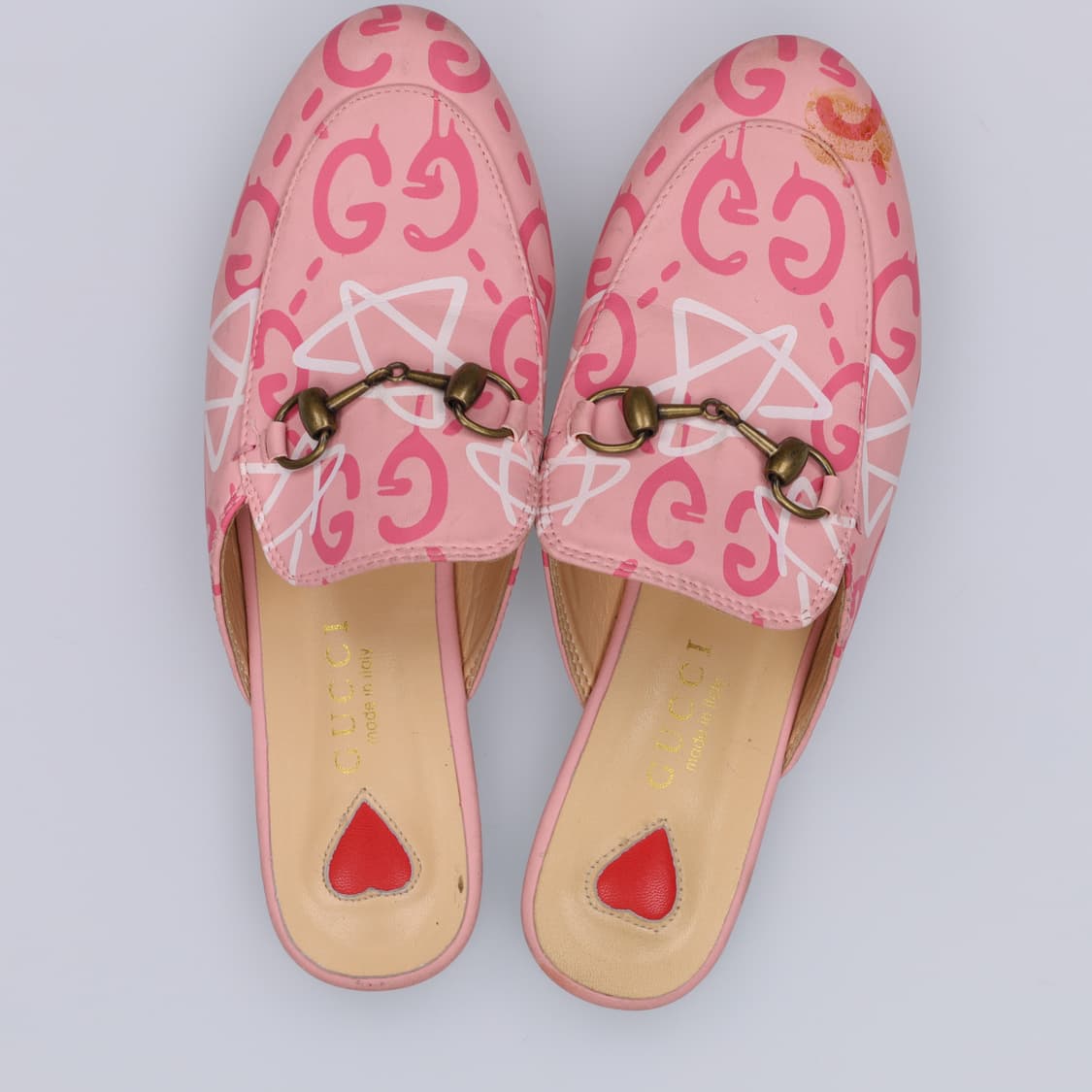 37 하트빈티지 여성 뮬 슬리퍼 0309H1 상품이미지3