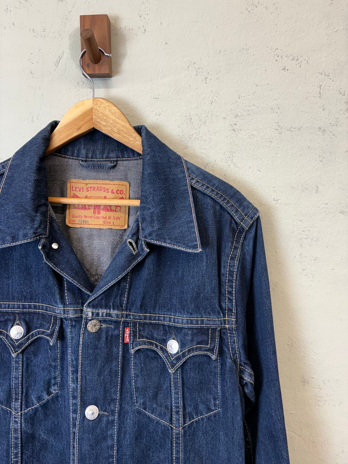리바이스 00s 빈티지 타입원 데님 자켓 상품이미지3