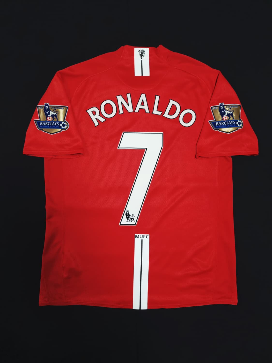 07-09 맨체스터 유나이티드 홈 반팔 No.7 RONALDO (호날두) 상품이미지3