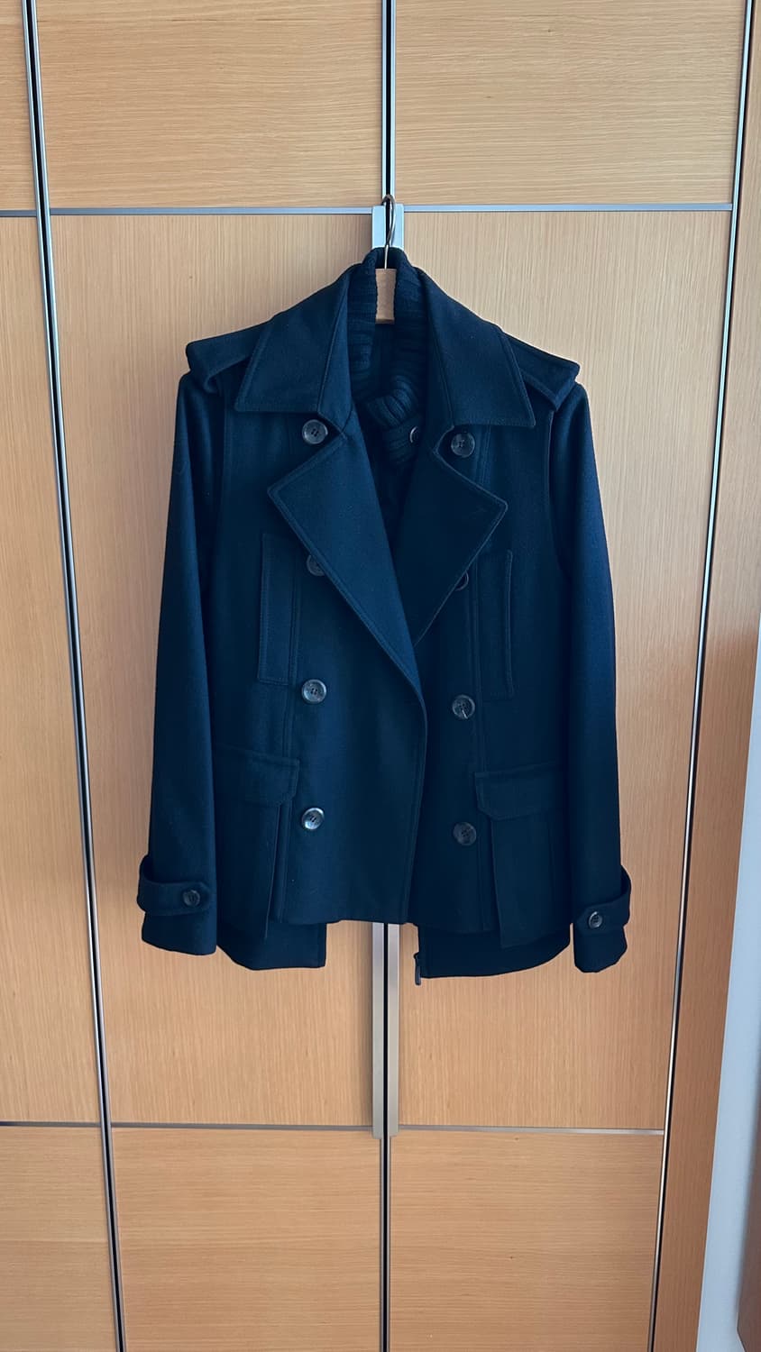 우영미 WOOYOUNGMI 솔리드옴므 코트 자켓 더블레이어 정품 새상품급 상품이미지1