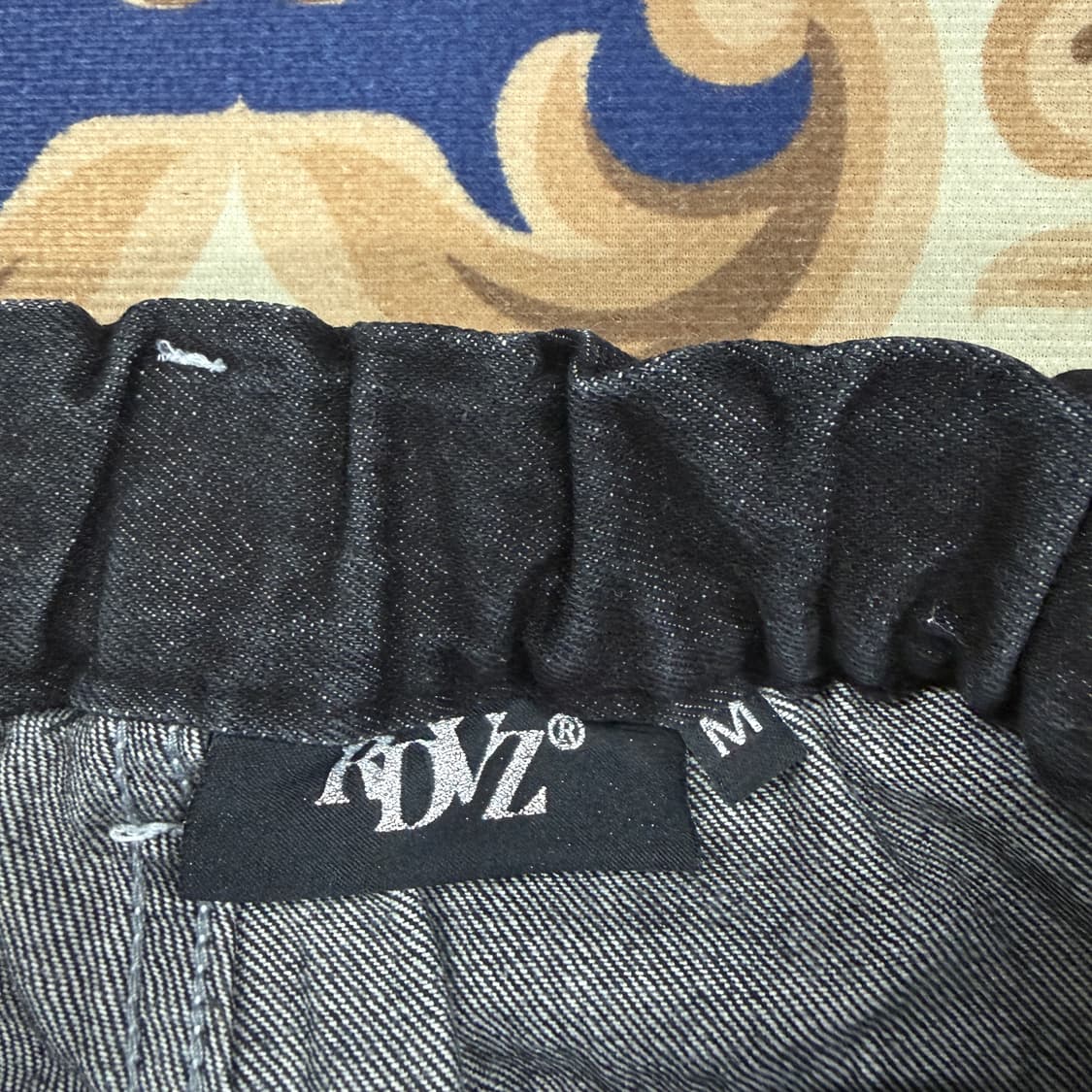 (M)알디브이제트 RDVZ 흑청 카고 데님팬츠 상품이미지2