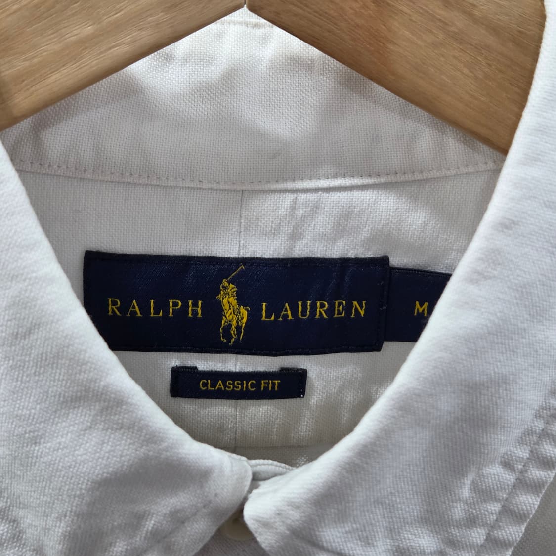 폴로랄프로렌 버튼다운 옥스포드 셔츠 화이트 M 상품이미지3