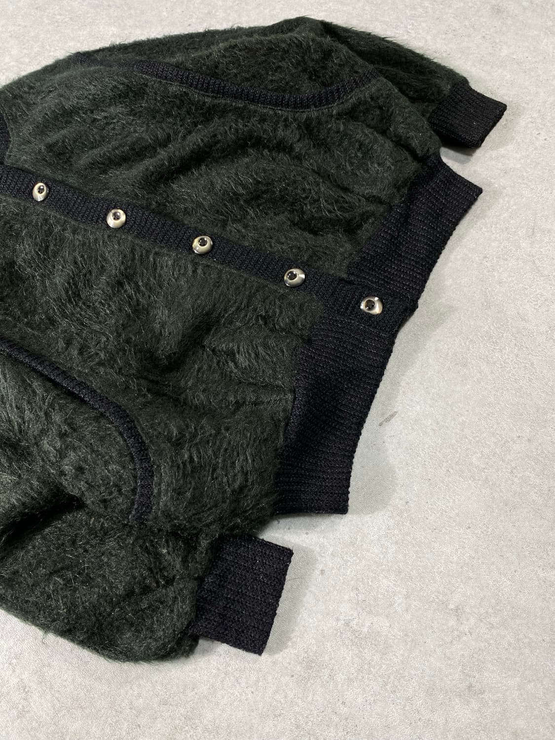 [F] Vintage 빈티지 모헤어 울 니트 가디건 상품이미지3