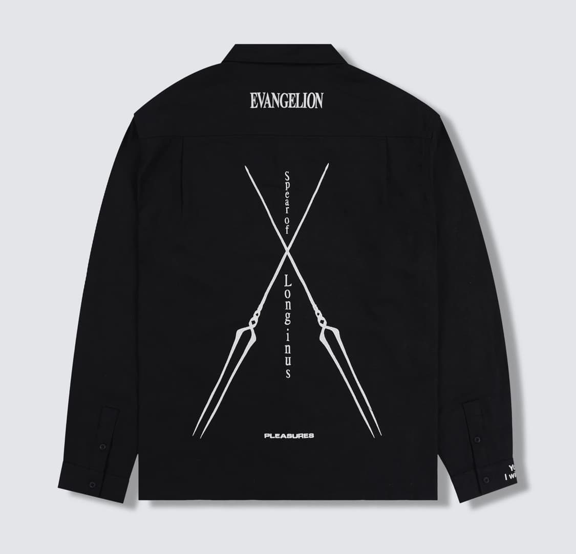 플레져스 에반게리온 롱기누스 셔츠 XL 상품이미지5