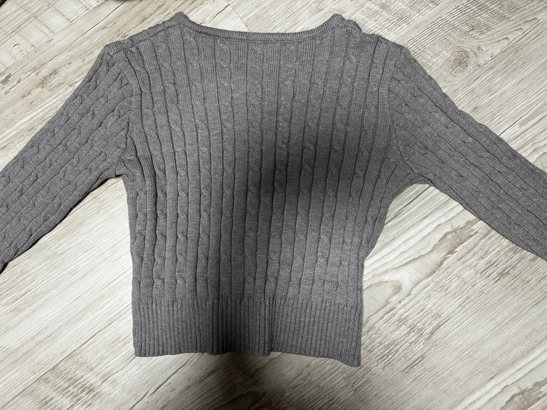 회색 가디건 상품이미지2