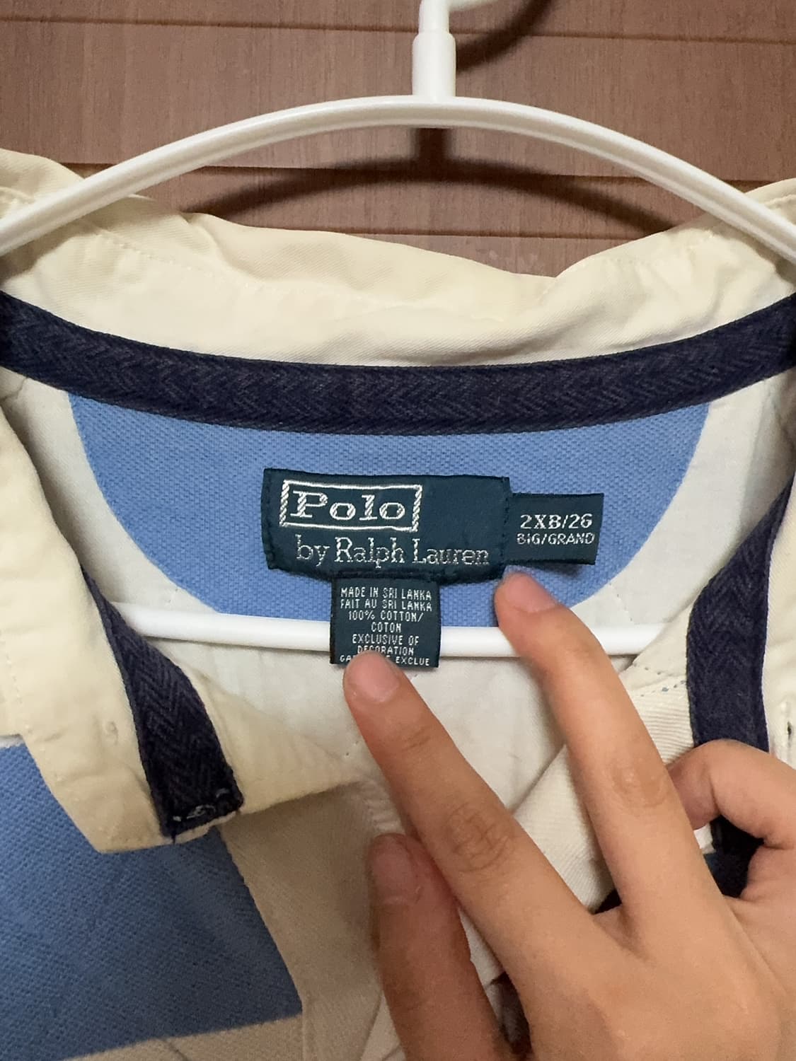 빈티지 서브컬처 모리걸 폴로 단가라 카라 오버핏 티셔츠 상품이미지3