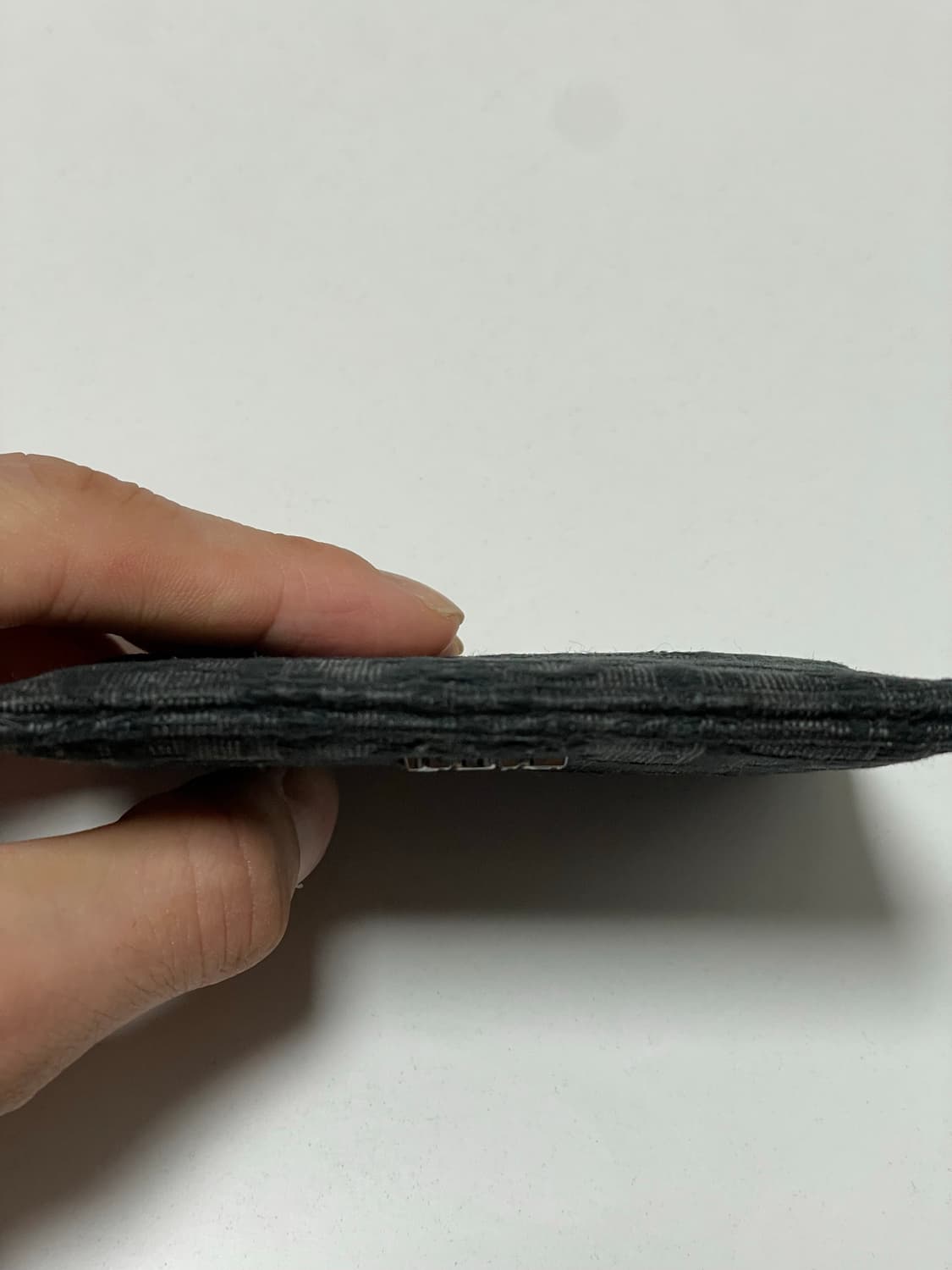 (정품)디올 오블리크 블랙 카드지갑 상품이미지4